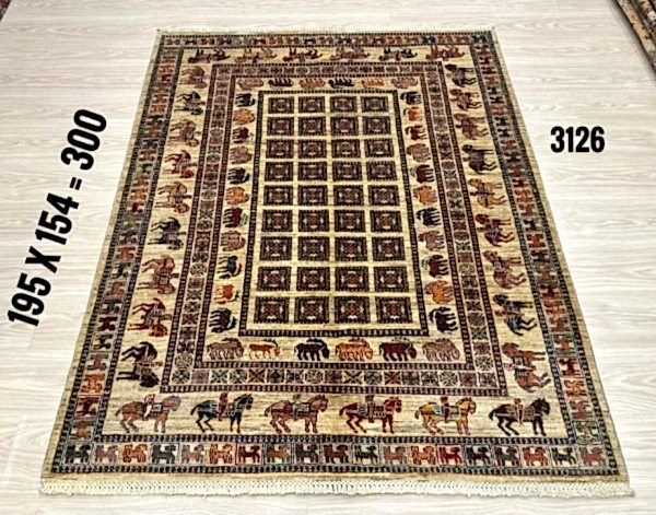 3126 ANTİK ŞİRVAN PAZIRIK HALI