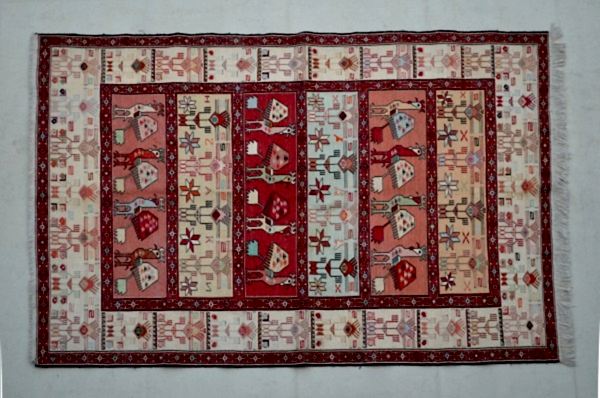 12538 İRAN SUMAK İPEK KİLİM