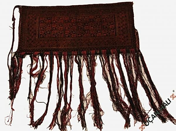 14415 ANTİKA TÜRKMEN KAPILIK HALI: