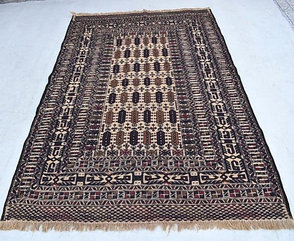 12484 AFGAN  GÜLBERCESTE HALI- KILIM