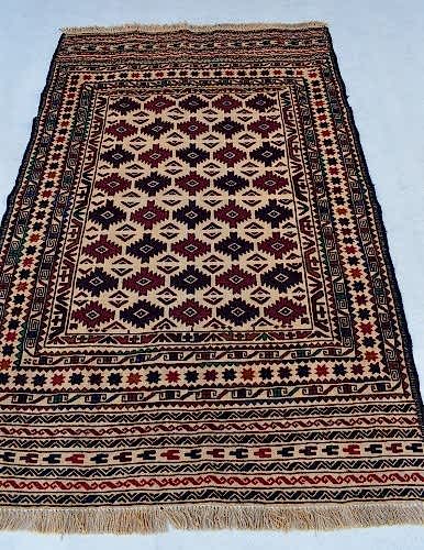 12483 AFGAN  GÜLBERCESTE KILIM