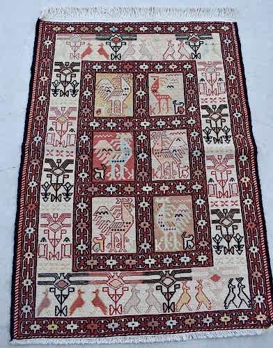 12378 İRAN SUMAK İPEK KİLİM