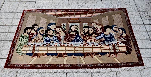 31130 İRAN KUM İPEK HALI: