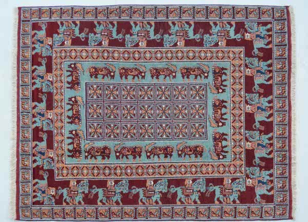 76810 ANTİK YÖRÜK PAZIRIK HALI